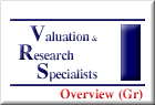 Valuation & Research Specialists - Overview